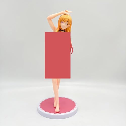 Gigsja Anime Girl Figure Deluxe Edition Japanese Anime Removable Waifu Figure My Dress-Up Darling Kitagawa Marin Wonderful Works Swimsuit Adult Girl PVC Action Figure Model Toys Doll Statue Christmas von Gigsja