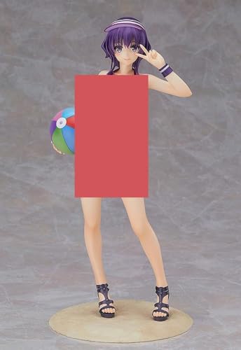 Gigsja Anime Girl Figure Deluxe Edition Japanese Anime Removable Waifu Figure Saekano Girlfriend Swimsuit Hyodo Michiru Spencer Sawamura PVC Action Figure Adult Toy Ornament Models Collectibles Christ von Gigsja