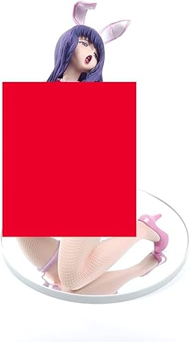 Gigsja Anime Girl Figure Deluxe Edition Removable Waifu Figure Naked Figure Wife Bunny Girl Shuiyuan Youxiang Model PVC Pretty Action Figure Adult Collectible Model Doll Statue Ornament Christmas Gi von Gigsja