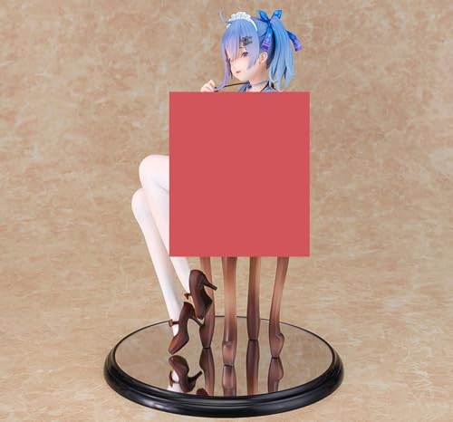 Gigsja Anime Girl Figure Ecchi Figure Removable Classic Anime Child Detachable Rocket Boy Otogi Nemu Yoshi Momi Tea Party Maid Adult Pretty Girl PVC Action Figure Model Toys Doll Statue von Gigsja