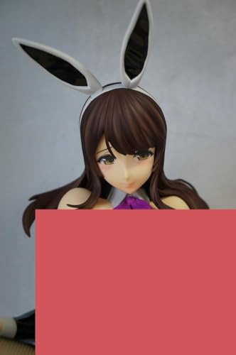 Gigsja Anime Girl Figure Ecchi Waifu Figure Japanese Anime Characters Beautiful Bunny Girls Aldult Action Figure Collection Gentleman Model Doll Toys Animated Ornaments Statue von Gigsja