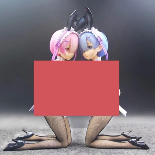 Gigsja Anime Girl Figure Ecchi Waifu Figure Japanese Anime Characters Re:life In A Different World From Zero Figures Rem Ram Beautiful Bunny Girl PVC Action Figure Collection Ornament Toy Doll Christm Gigsja Anime Girl Figure Ecchi Waifu Figure Japanese Anime Characters Re:life In A Different World From Zero Figures Rem Ram Beautiful Bunny Girl PVC Action Figure Collection Ornament Toy Doll Christm von Gigsja