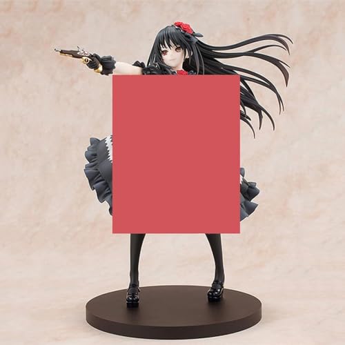 Gigsja Anime Girl Figure Ecchi Waifu Figure Japanese Anime Characters Tokisaki Kurumi Peripherals 30th Anniversary Edition PVC Action Figure Adult Toy Collectible Model Animated Ornaments Statue Chris von Gigsja