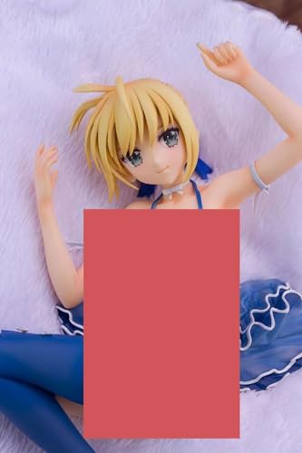 Gigsja Anime Girl Figure Ecchi Waifu Figure Japanese Anime Removable Nero Claudius Fate/stay Night Altria Saber Sleeping Beautiful Girl Action Figure PVC Character Model Adult Toy Statue Ornament Chri von Gigsja