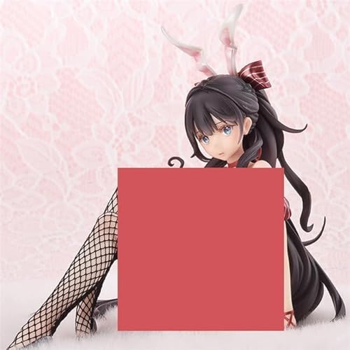 Gigsja Anime Girl Figure Ecchi Waifu Figure Japanese Anime Removable Smile Kls Chris Bunny Girl Cartoon Liegend Ver. PVC Action Figure Characters Model Adult Toy Doll Collection Ornament von Gigsja