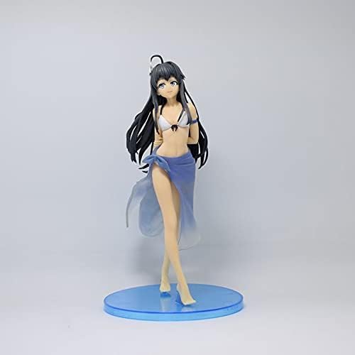 Gigsja Anime Girl Figure GigsjaEdition Anime My Youth Romance Story Really Has A Problem Yukinoshita Yukino Summer Swimwear Beautiful Girls PVC Action Figure Model Adult Toy Ornament Doll Birthday von Gigsja