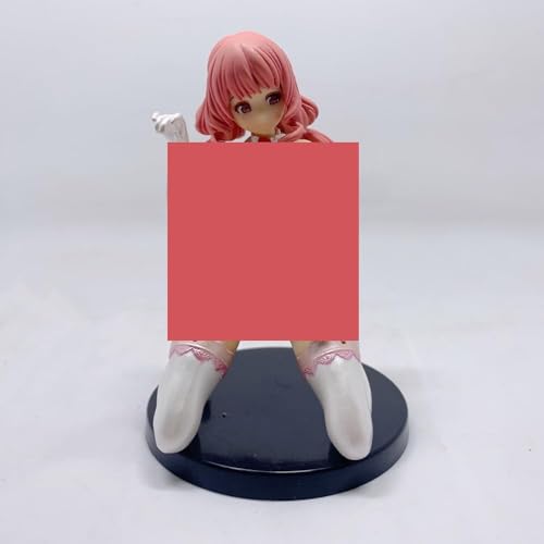 Gigsja Anime Girl Figure GigsjaEdition Ecchi Figure Removable Anime Kneeling Wedding Dress PVC Action Figure Doll Collectible Figure Toy Adult Models Figurines Collectibles von Gigsja