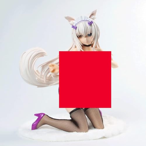 Gigsja Anime Girl Figure GigsjaEdition Ecchi Figure Removable Anime Naked Girl Figure Chocola Vanilla Azuki Coconut Cinnamon Maple Model PVC Pretty Action Figure Adult Model Doll Statue Ornament C von Gigsja
