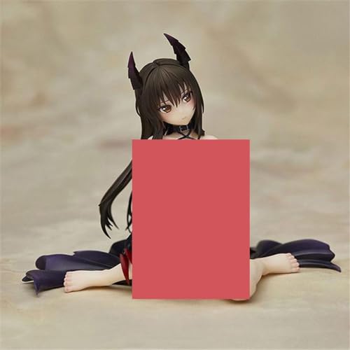 Gigsja Anime Girl Figure GigsjaEdition Ecchi Figure Removable Japan Anime To Love Ru Yui Kotegawa Darkness Ver Model Sitting Black Action Figure Doll Adult Toy Figure Models Figurines Collectibles C von Gigsja