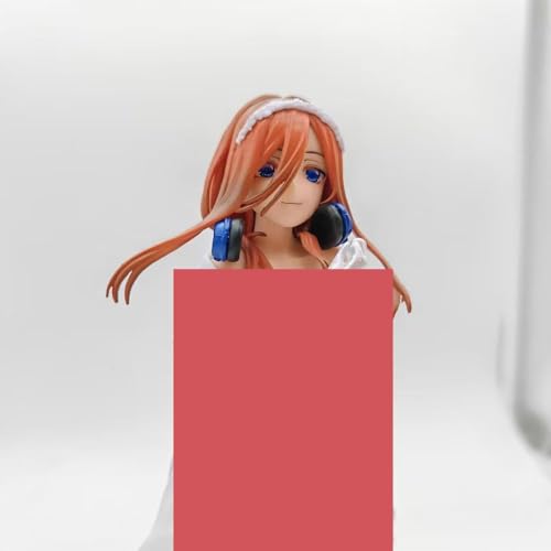 Gigsja Anime Girl Figure GigsjaEdition Ecchi Figure Removable Japanese Anime Miku Nakano Wedding Pretty Girl PVC Action Figure Collection Model Toy Doll Ornament Statue von Gigsja