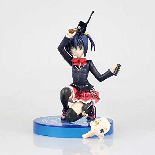 Gigsja Anime-Mädchen-Figur, 15 cm, japanisches Anime-Anime, unabhängig von meinen jugendlichen Wahnvorstellungen der Grandeur, Takanashi Rikka, hübsche Mädchen-Actionfigur, PVC-Charaktere, Modellpuppe von Gigsja