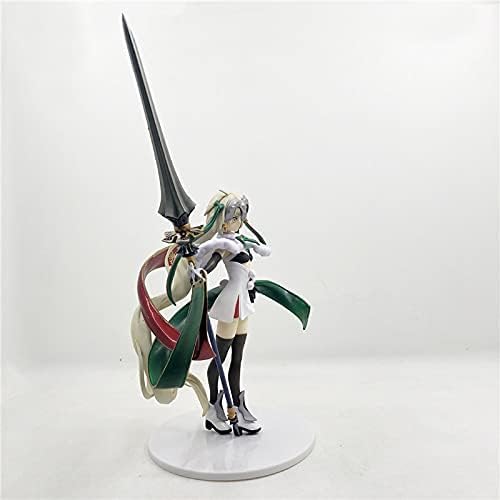 Gigsja Anime-Mädchen-Figur, 27 cm, Anime-GigsjaFate/Grand Order Alter Lily Lancer, schönes Mädchen mit Säbel, PVC, stehende Actionfigur, Puppe, Sammlermodell, Erwachsenen-Spielzeug, Ornament von Gigsja