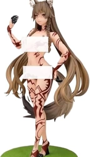 Gigsja Anime-Puppe, Wolfsmädchen, Temperaturkontrolle, Färbung, bemalt, für Erwachsene, Geschenk, Anime-Kollektion, Höhe 32 cm (Temperaturkontrolle, Farbwechsel) von Gigsja