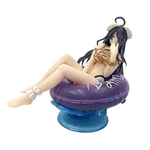 Gigsja Aqua Float Girls Albedo Anime Mädchen Figur Overlord Albedo Action Figur mit sehr detaillierter Skulptur von Gigsja