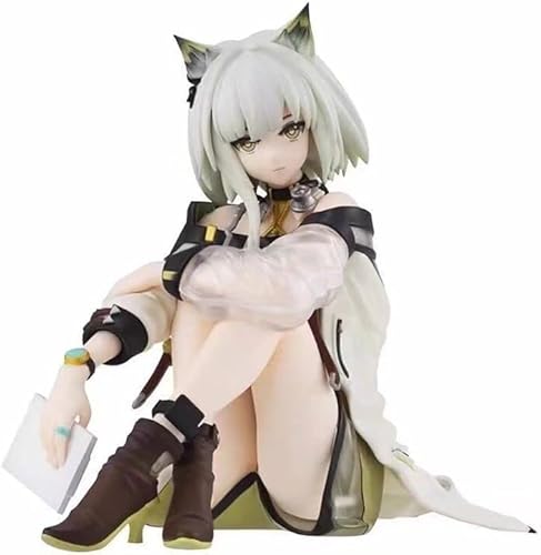 Gigsja Beliebte klassische japanische Anime Arknights Actionfigur Kal'tsit PVC Modell Spielzeug Arknights Pretty Girl Game Sitzende Statue Ornament Puppe Box Kindergeburtstag von Gigsja
