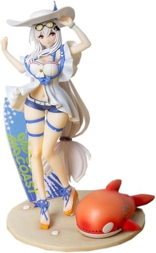 Gigsja Figur Original Charakter Anime Mädchen Serie Heimdekoration Erwachsene Geschenk Spielzeug Modell Spiel Charakter PVC Desktop Ornament Höhe 24,8 cm (Sommer am Meer) von Gigsja