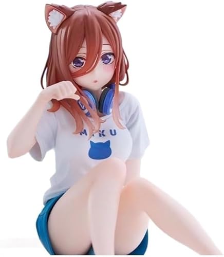 Gigsja Figur Original Charakter Anime Mädchen Serie Katze Home Decor Erwachsene Geschenk Spielzeug Modell 12 cm (2 Stück) von Gigsja