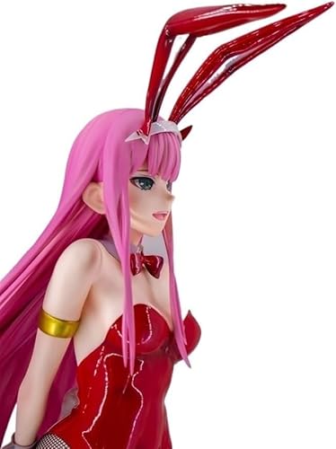 Gigsja Figure Zero Two - 1/4 - Bunny Ver. Anime Figure/Painted Character Model/Toy Model/Action Figure/Cartoon Toys Figures/Cute Girls/Collection GIF 43cm/16.9 inches von Gigsja