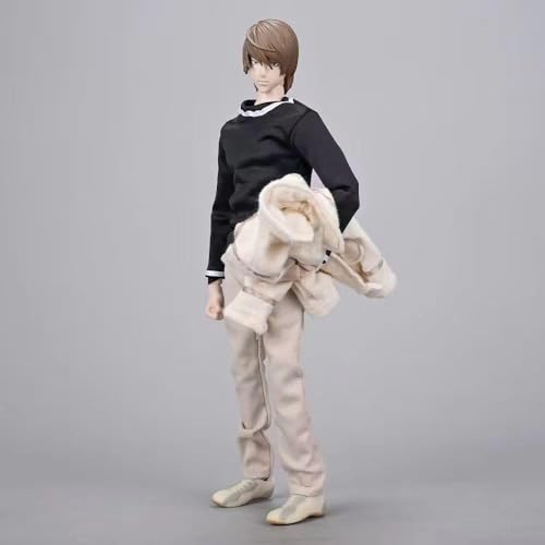 Gigsja Figures L Lawliet Yagami Light Action Figure 1/6 Collection Statue Model Doll Gift 24cm (B) von Gigsja