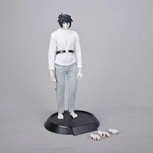 Gigsja Figures L Lawliet Yagami Light Action Figure 1/6 Collection Statue Model Doll Gift 24cm (B) von Gigsja