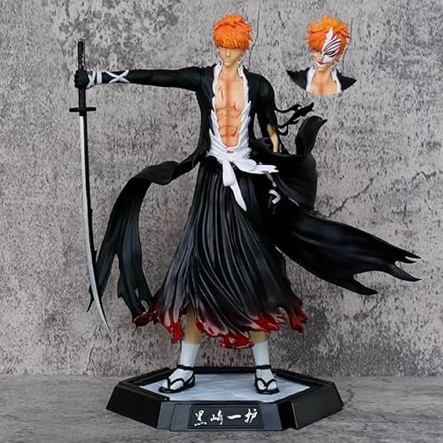 Gigsja Getsuga Tenshou Kurosaki Ichigo Two Heads Figure Action Collection Model Anime Figur Manga Geschenk 30 cm Gigsja Getsuga Tenshou Kurosaki Ichigo Two Heads Figure Action Collection Model Anime Figur Manga Geschenk 30 cm von Gigsja
