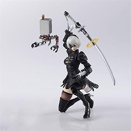 Gigsja GigsjaEdition Japanische Anime NieR Automata 2b Yorha Girl PVC Erwachsene Statue Spielzeug Sammlung Modell Ornament Dekoration Puppe Geschenk mit Zubehör und beweglichen Gelenken von Gigsja