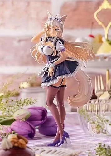 Gigsja GigsjaEdition Pop Up Parade Nekopara Azuki Anime Figur Nekopara Kokosnuss Actionfigur Vanille/Chocola Figur Sammlung Modell Puppe Spielzeug Ornament Statue Kinder Geschenke von Gigsja