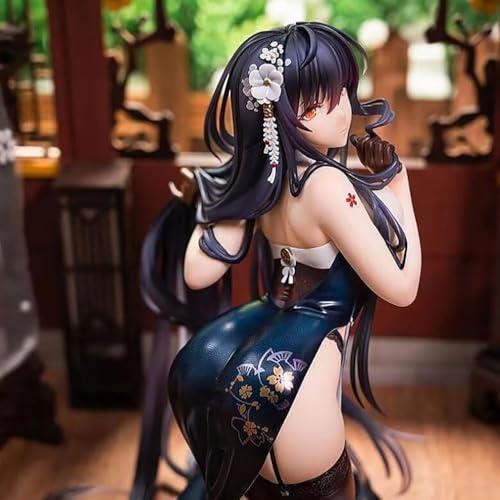 Gigsja IJN Actionfigur aus PVC, 18 cm, Blau, Spielzeugfigur, Dekoration, Statue, Geschenke, Sammlerstücke von Gigsja