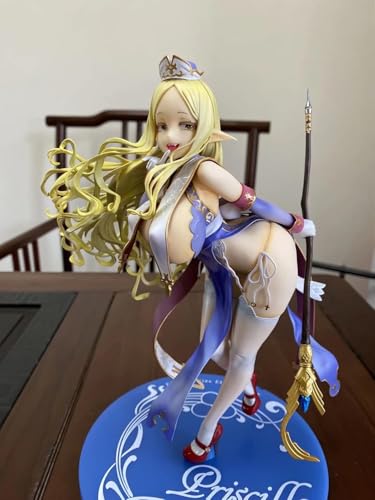 Gigsja Japanische Anime-Elfendorf, der vierte Dorfbewohner, Priscilla, PVC-Actionfigur, Aldult Spielzeug, Modellsammlung, schöne Mädchen-Kollektion, Modellpuppe, Ornamente, Geschenkbox, 25 cm von Gigsja