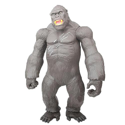 Gigsja King Kong Gorilla Big König der Monster-Anime Figur Statue Ornament, Heimdekoration, Sammelfigur, 46 cm von Gigsja