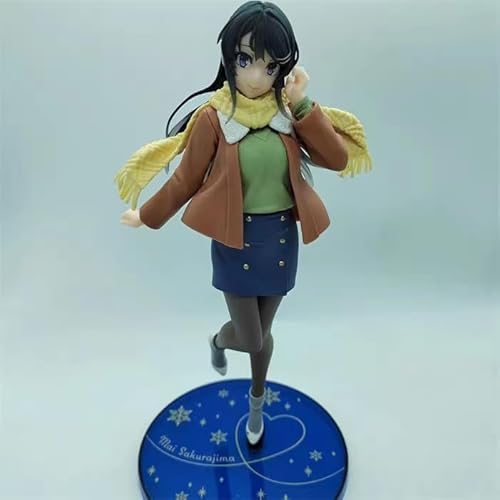 Gigsja Nmomoytu Seishun Buta Yarou Wa Gigsjajima Mai Wintermantel Ver. Sammelfigur Anime Beauty Model 17cm von Gigsja