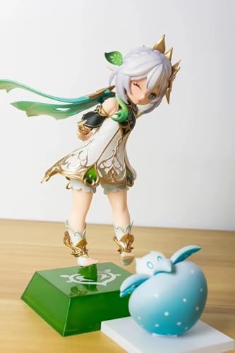 Gigsja Spielfigur Swing Lesser Lord Kusanali Nahida Gras Gott Niedliche Statue Actionfigur Sammlung Modell Puppe Sammlung (A 17cm) von Gigsja