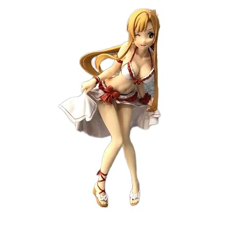 Gigsja Sword Art Online Figur Yuuki Asuna Badeanzug PVC Action Figur Statue Sammlung Modell Spielzeug Puppe von Gigsja