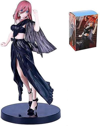 Gigsja The Quintessential Quintuplets Action-Figuren, Sammlerstück, Miku-Anime-Modellstatue, PVC, umweltfreundliche Materialien, geeignet für Zuhause, Büro, Schreibtisch, dekorative Ornamente von Gigsja