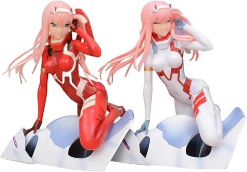Gigsja Zero Two Racing Suit Statue 1/12 Actionfigur/Anime-Figur/bemaltes Charaktermodell/Spielzeugmodell/PVC/Anime-Sammlerartikel, 16 cm (2 Stück) von Gigsja