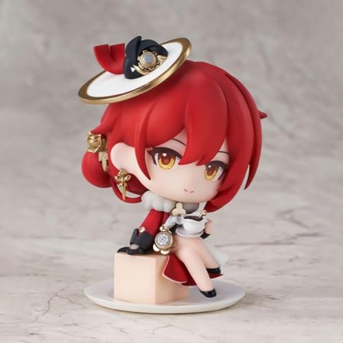 Honkai Sternschienen-Figur, PVC, umweltfreundliche Materialien, geeignet für Zuhause, Büro, Schreibtisch, dekorative Ornamente, Spielzeug (transparent) von Gigsja