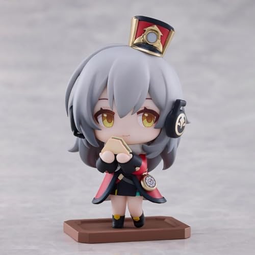 Honkai Sternschienen-Figur, PVC, umweltfreundliche Materialien, geeignet für Zuhause, Büro, Schreibtisch, dekorative Ornamente, Spielzeug (transparent) von Gigsja