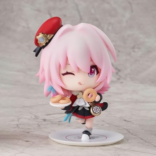 Honkai Sternschienen-Figur, PVC, umweltfreundliche Materialien, geeignet für Zuhause, Büro, Schreibtisch, dekorative Ornamente, Spielzeug (transparent) von Gigsja