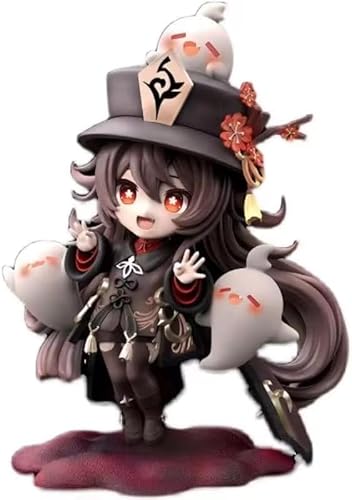 HuTao PVC Anime Figur Cartoon Spiel Charakter Figur Modell Statue Battle HuTao Actionfigur Sammlerstück Dekoration Handwerk Geschenk (HuTao 19 cm) von Gigsja