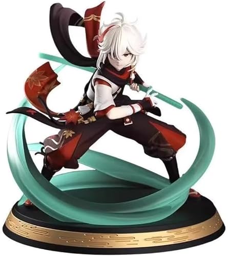 Kaedehara Kazuha Chasing The Wilderness Actionfigur Statue Modell Auto Ornament PVC Anime Spiel Charakter Sammlung Figur Dekor Geschenk 17,8 cm von Gigsja