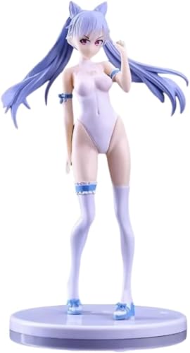 Keqing Badeanzug Anime Charaktere Figur Dekor Actionfigur Statue Ornament Sammlung Figur Modell für Spielfans Geschenk 19,1 cm von Gigsja