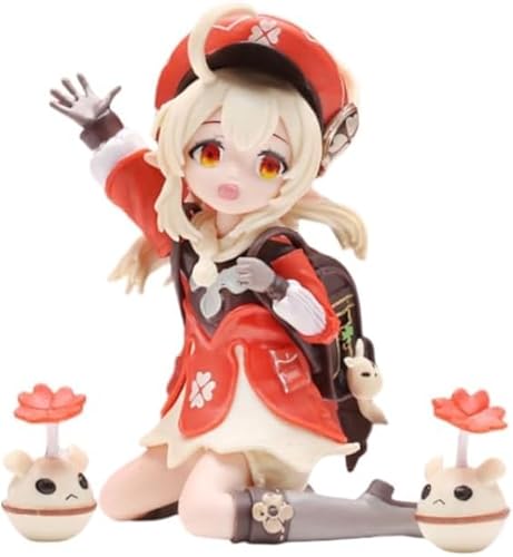 Klee Spark Knight Actionfigur PVC Statue Klee Anime Figur Modell Cartoon Charaktere Skulptur Spielzeug Sammlung Dekoration 14.0 cm (Pray Klee) von Gigsja
