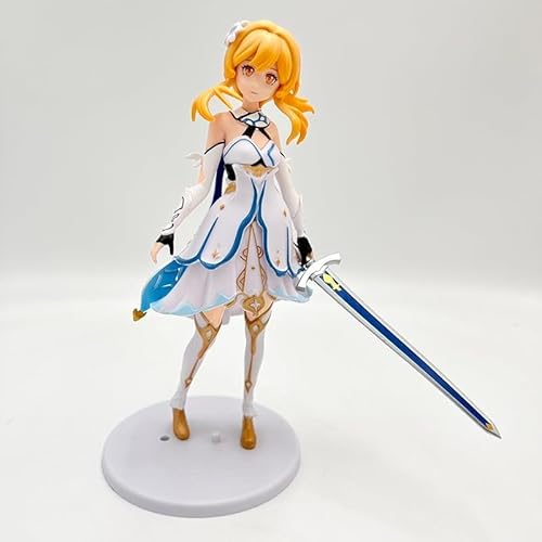 Lumine, Äther PVC Cartoon Action Figur, Anime Figuren Spiel Charakter Statue Sammlerstück Modell Dekoration für Fans Geschenk 7 Zoll (Äther) von Gigsja