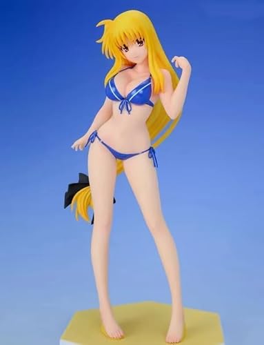 Lyrical Nanoha Fate Testarossa Harlaown Kinoshita Ringo Nakazawa Minori Badeanzug Ver. Actionfigur Statue Figur 10-20 cm (A) von Gigsja