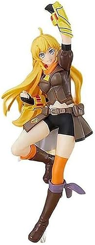 RWBY Yang Xiao lange Anime-Actionfigur, PVC-Spielzeug, Figur, Modell, Dekoration, PVC, Sammlerstück, Modell, Spielzeug, Statue, Geschenk, 20 cm von Gigsja