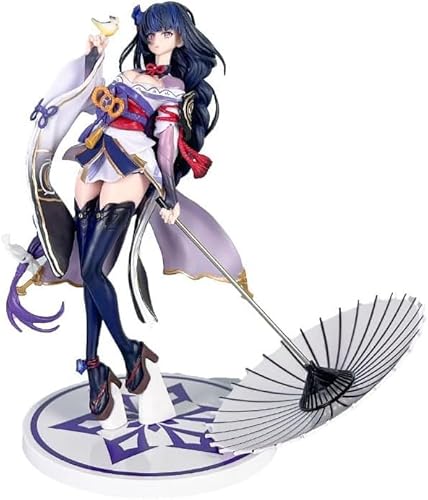 Raiden Shogun Umbrella Action Figure PVC Statue Raiden Shogun Anime Figuren Modell Desktop Collection Ornament Geschenk 22,1 cm Raiden Shogun Umbrella Action Figure PVC Statue Raiden Shogun Anime Figuren Modell Desktop Collection Ornament Geschenk 22,1 cm von Gigsja