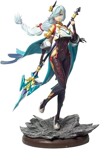 Shenhe Actionfigur, Shenhe Anime-Figuren, Figur aus PVC, Statue, Sammlung, Dekoration, Modell, Geschenk, 30 cm von Gigsja