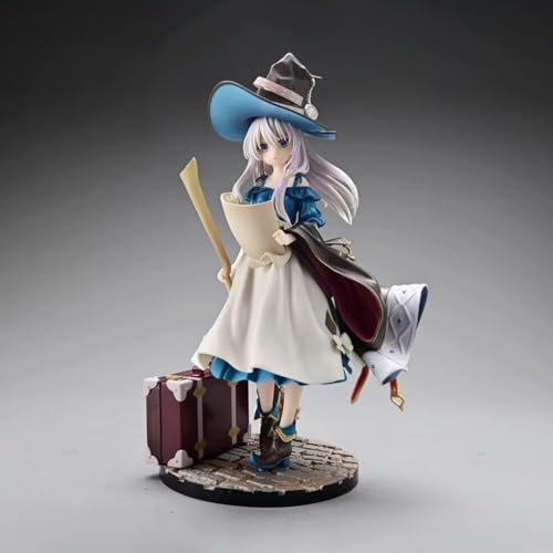 Wandering Witch: The Journey of Elaina Anime Actionfigur PVC Spielzeug Charakter Modell Dekoration Statue Geschenke Sammlerstücke, 25 cm von Gigsja
