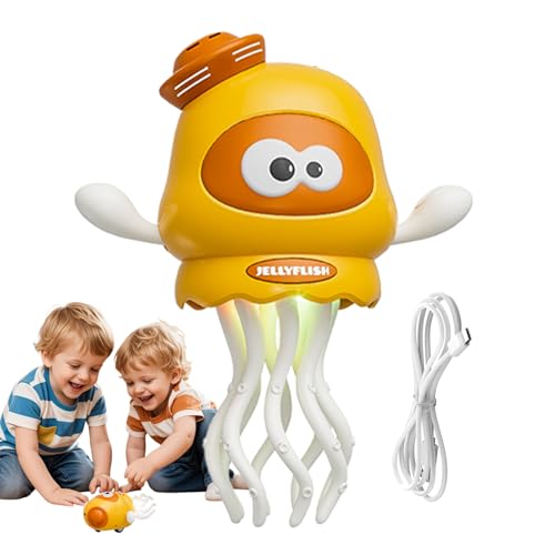 Gihioue Spielzeug Oktopus,Krabbelnder Tanzender Tintenfisch | Wackelnder Roboter Interaktiv Mit Licht Und Musik Lernspielzeug Fuer Kinder 0-6 Jahre Maedchen Geburtstag Kindergarten von Gihioue