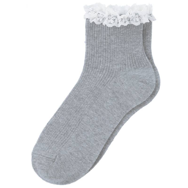 1 Paar Damen Sneaker-Socken mit Spitze 1 Paar Damen Sneaker-Socken mit Spitze von Gina Benotti